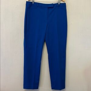 Talbots royal blue Newport style ankle pants Size 16 EUC